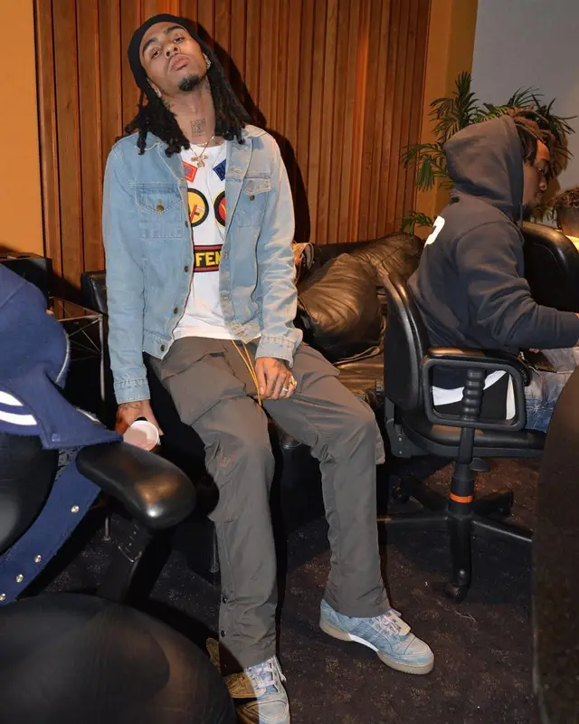 Robb Banks outfit in Rhude, Adidas, and Jeremy Scott, 2018