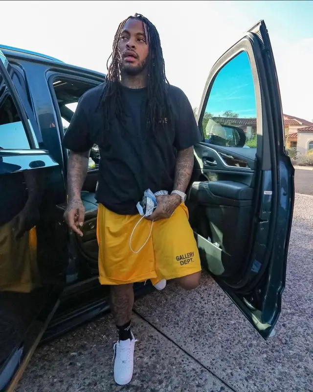 Waka Flocka Flame outfit in Gallery Dept. and Nike, 2022