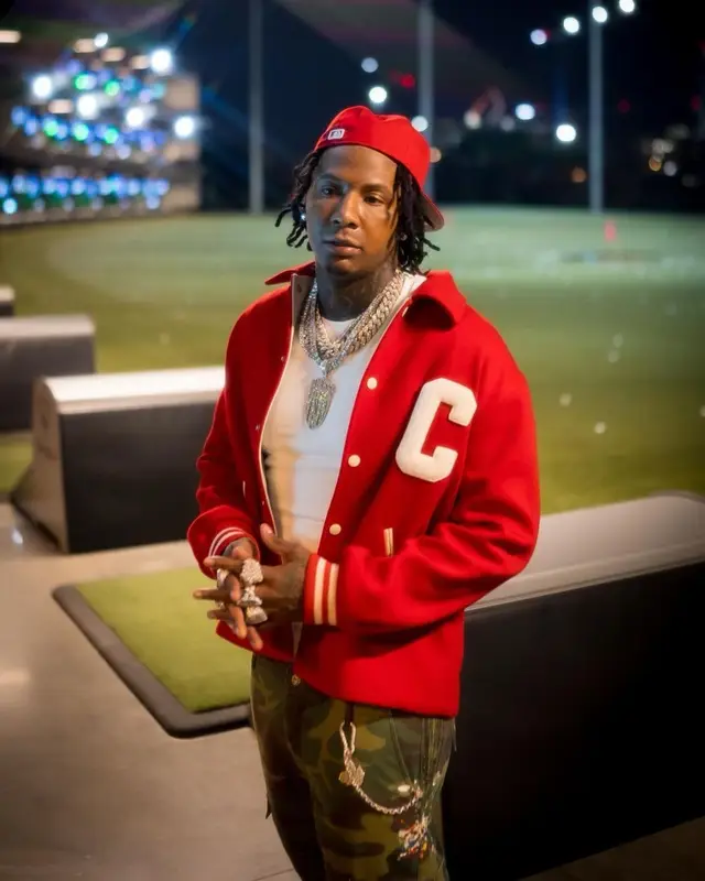 Moneybagg Yo outfit in Celine, Gallery Dept., and Nike, 2022