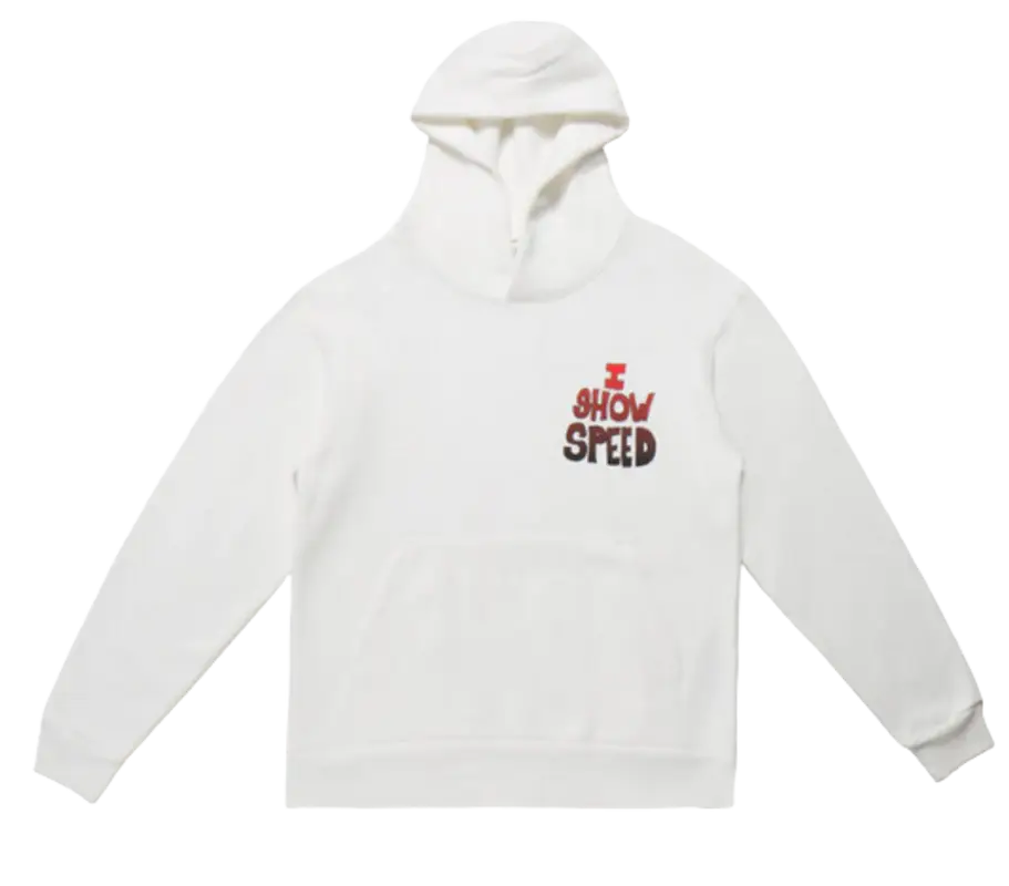 IShowSpeed Merch SEWWYY White Hoodie $80