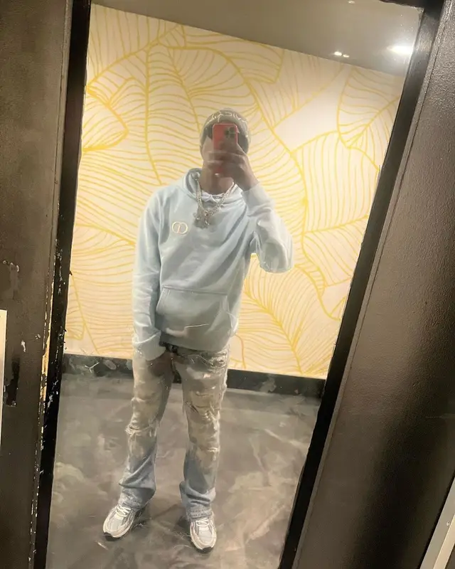 Lil Double 0 outfit in Dior, Gallery Dept., and Vicaire, 2022