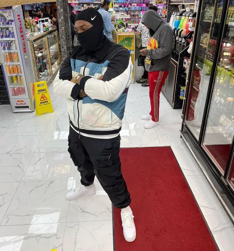 Peezy outfit in Kith and Nike, 2022