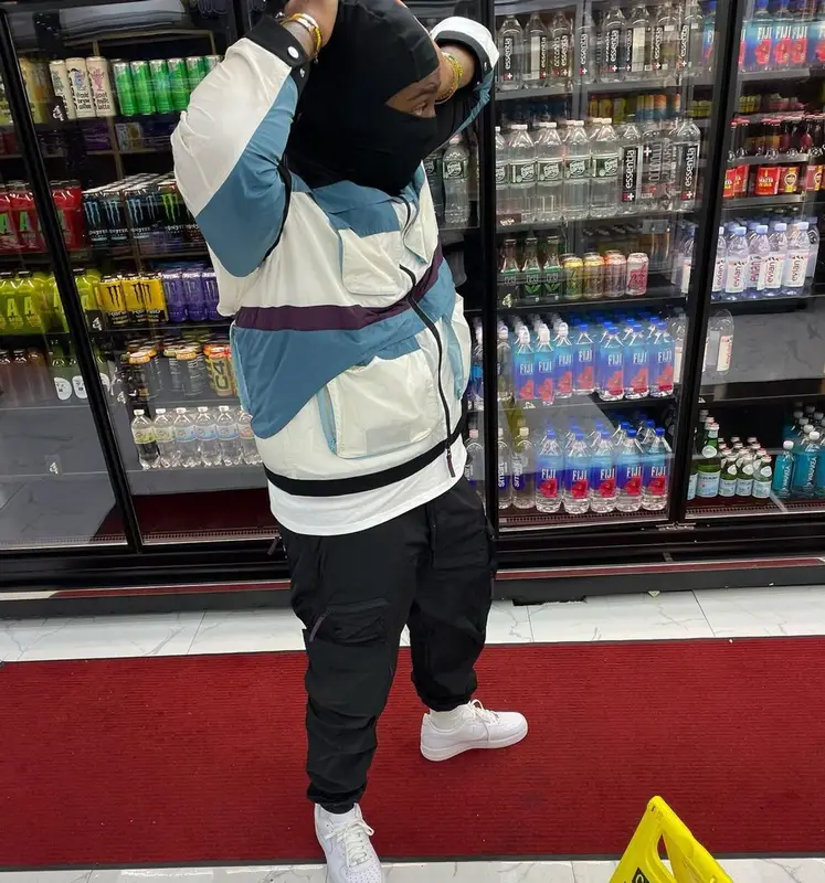 Peezy outfit in Kith and Nike, 2022
