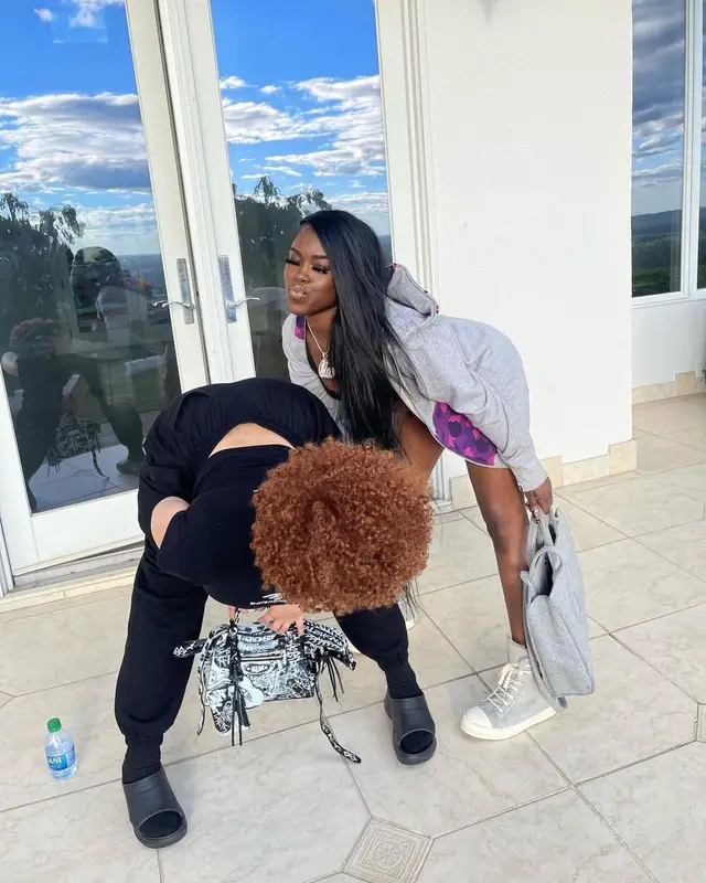 Ice Spice outfit in Balenciaga and Crocs, 2022