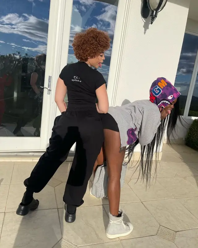 Cleotrapa outfit in Bape, Ugg, and Telfar, 2022