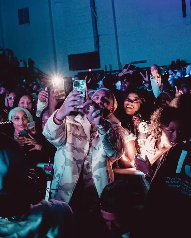 DJ Drama outfit in Givenchy and Rick Owens, 2022