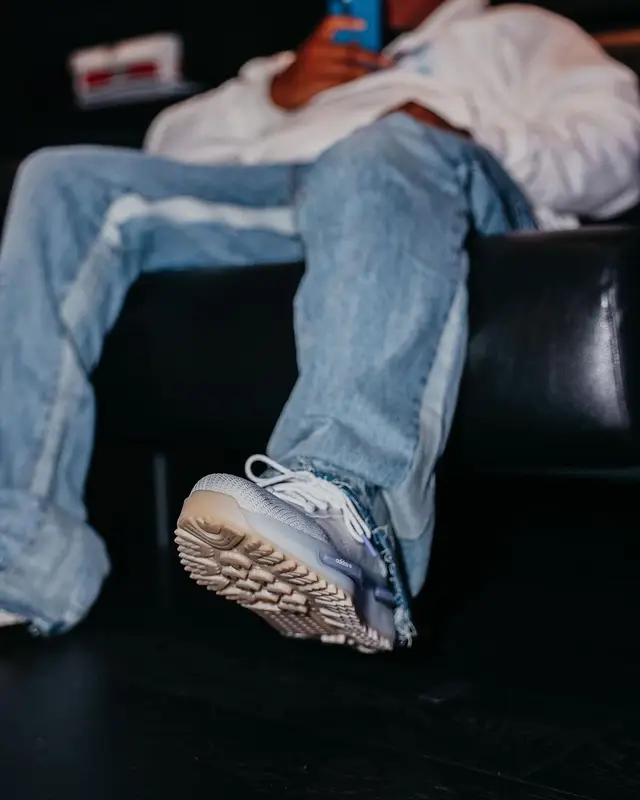 Duke Deuce outfit in Off-White, Mnml, and Adidas, 2022
