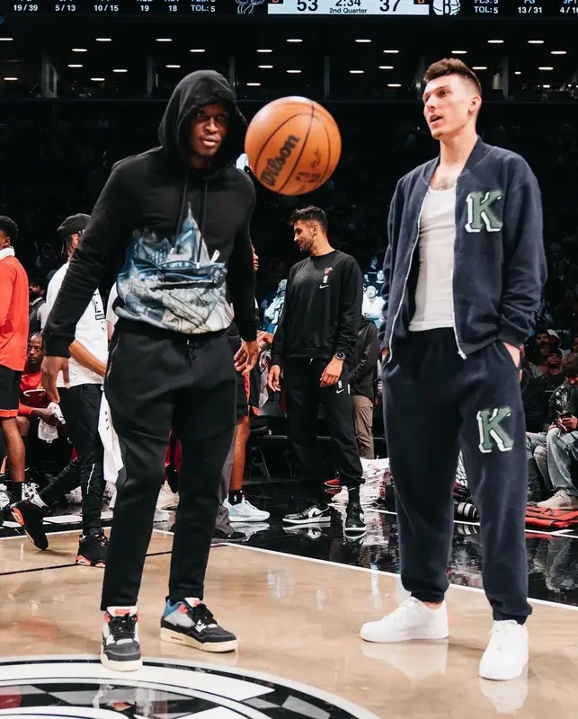 Tyler Herro outfit in Kenzo and Nike, 2022
