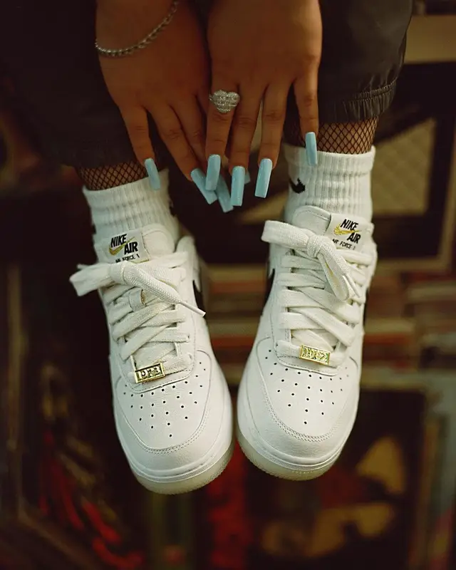 Ice Spice outfit in Nike, 2022