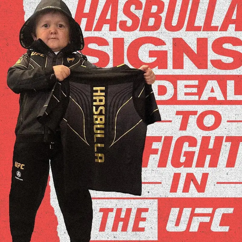 Hasbulla outfit in Hasbulla Merch and UFC Merch, 2022
