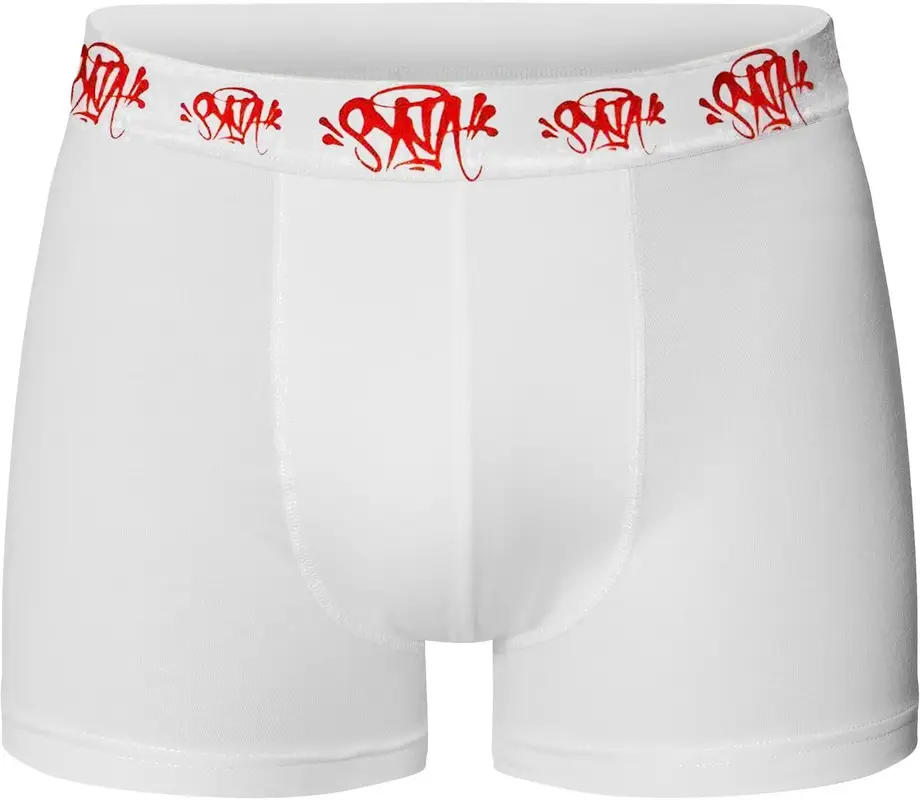 Syna World Logo White Boxer Briefsexclusive