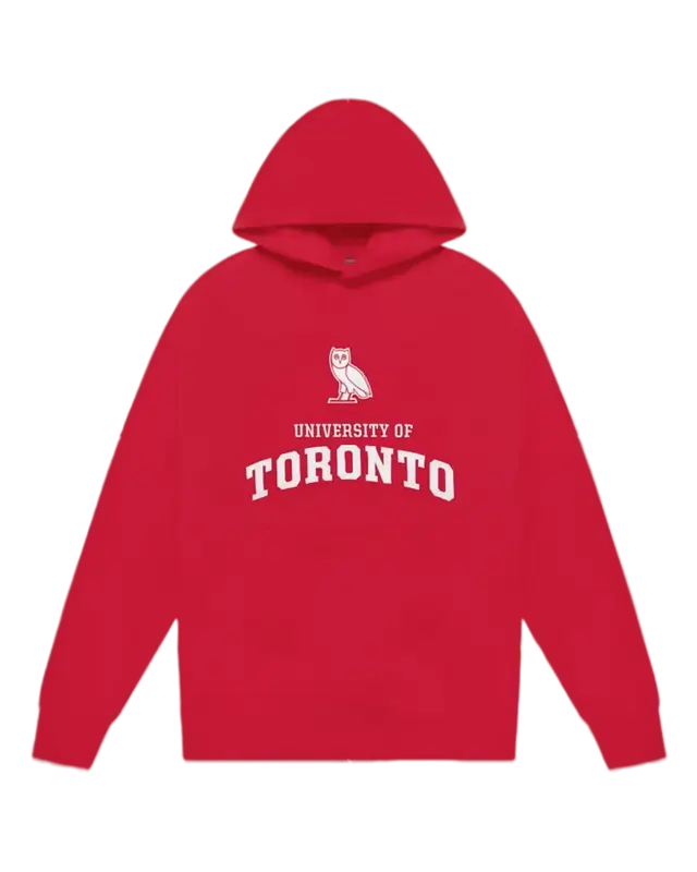 OVO 2022 Universit Red Hoodie $158