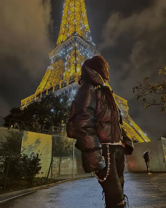 Lil Tecca outfit in Rick Owens, Enfants Riches Deprimes, and Ray-Ban, 2022