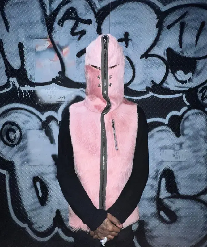Destroy Lonely outfit in Rick Owens, 2022