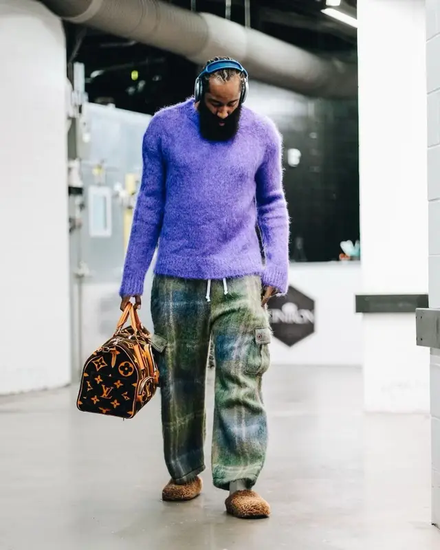 James Harden outfit in Earthling VIP, 2022