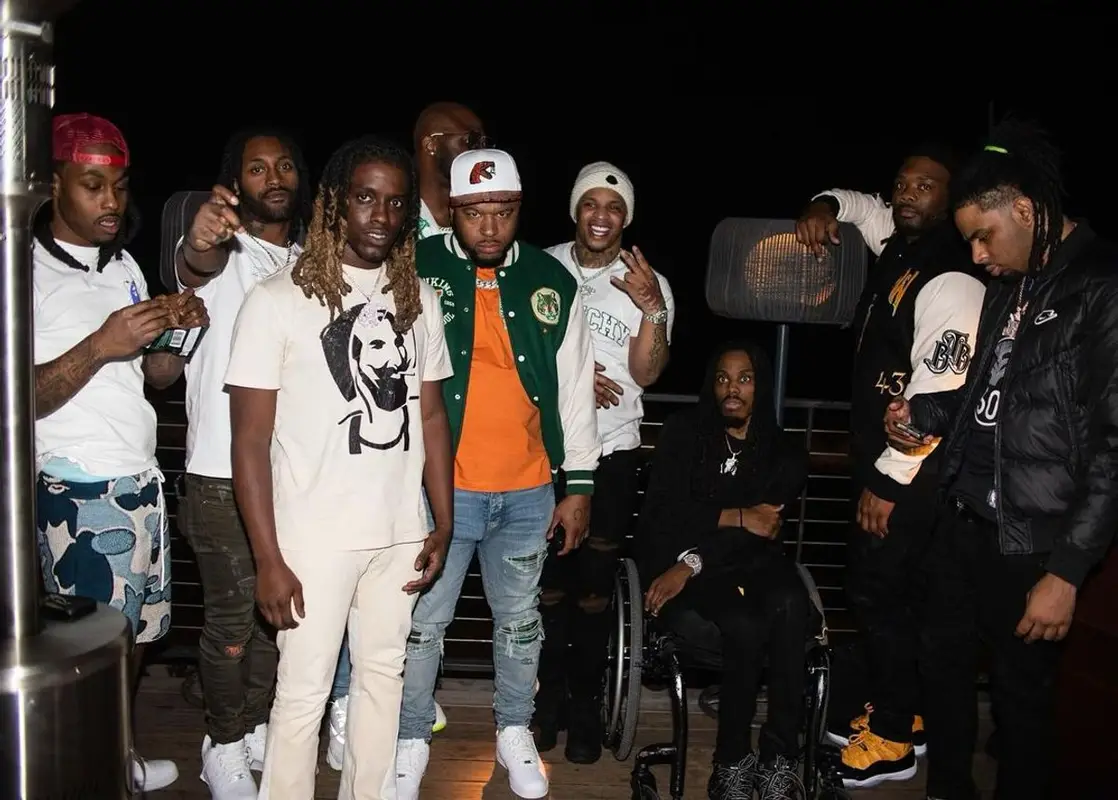 Doodie Lo outfit in Givenchy, Amiri, and Moncler, 2022