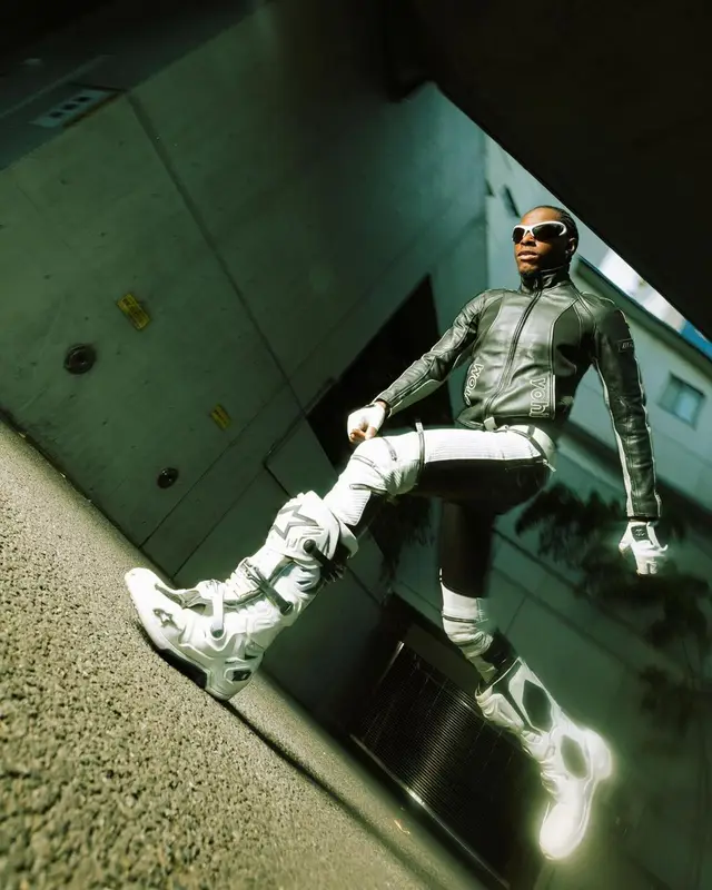 Bloody Osiris outfit in Yohji Yamamoto, Alpinestars, and Balenciaga, 2022