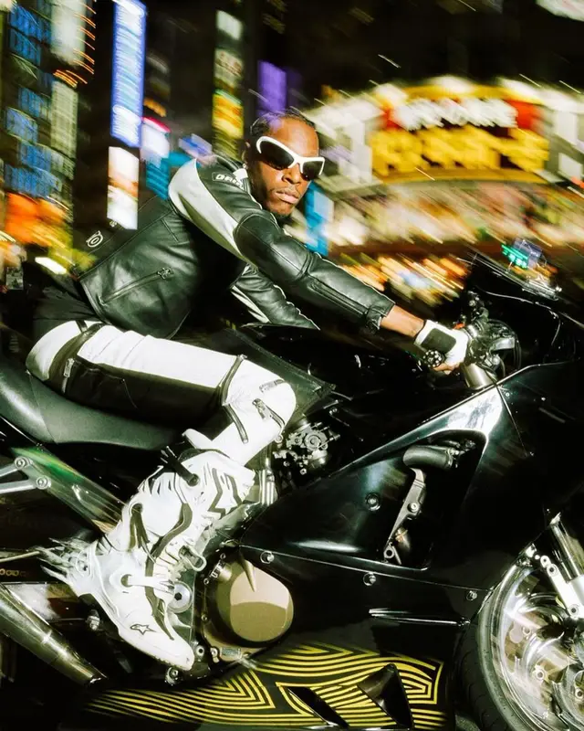 Bloody Osiris outfit in Yohji Yamamoto, Alpinestars, and Balenciaga, 2022
