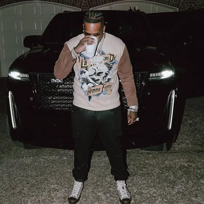 Finesse2tymes outfit in Homme + Femme, Amiri, and Cartier, 2022