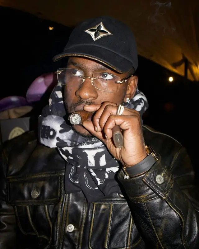 Skepta outfit in Cartier, Louis Vuitton, and Givenchy, 2022