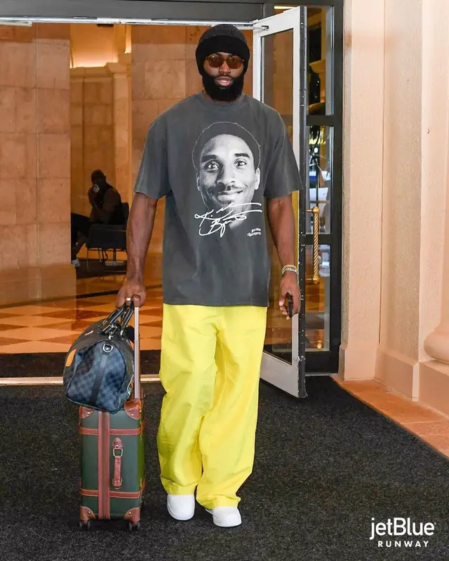 Jaylen Brown outfit in Game Changers, Balenciaga, and Nike, 2022