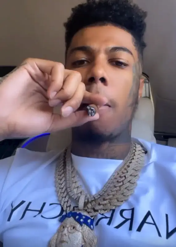 Blueface outfit in Narriochy, 2022