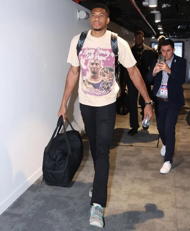 Giannis Antetokounmpo outfit in Do Not Disturb., 2022