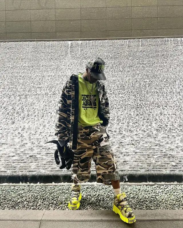 Bloody Osiris outfit in Vetements, Balenciaga, and Mood Swings , 2022