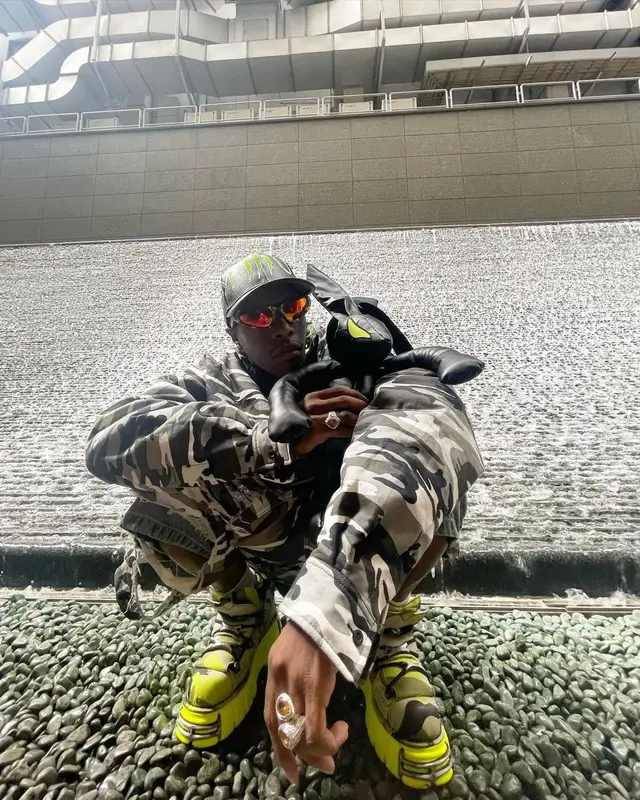 Bloody Osiris outfit in Vetements, Balenciaga, and Mood Swings , 2022