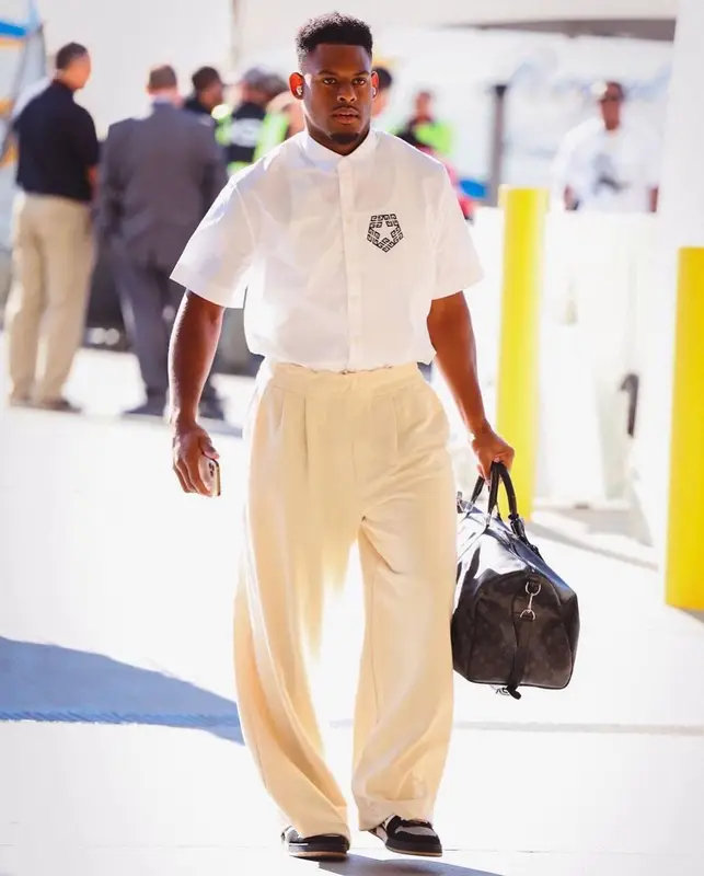 JuJu outfit in Givenchy, Dries Van Noten, and Louis Vuitton, 2022