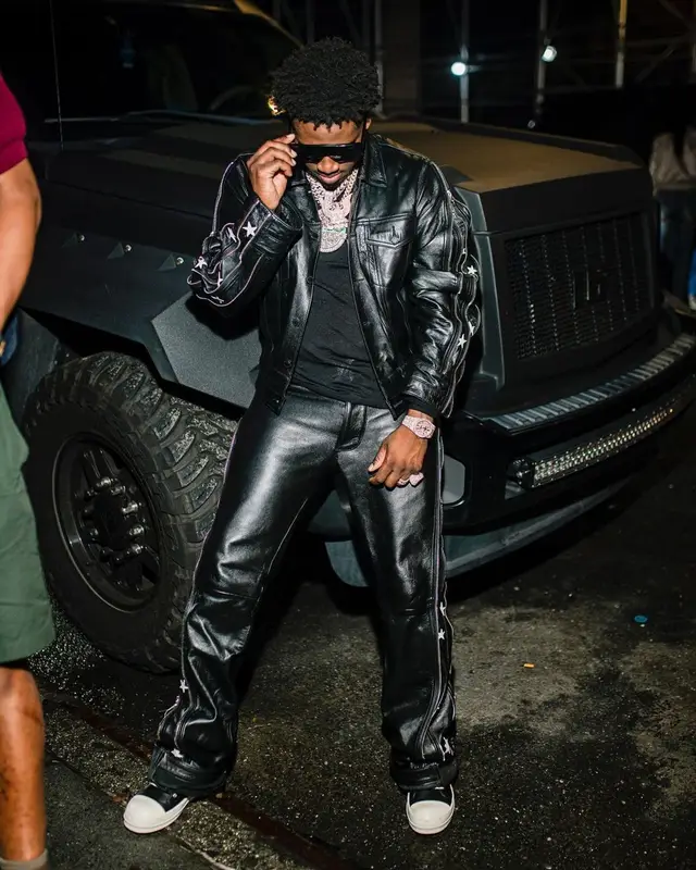 Real Boston Richey outfit in Cease±Desist and Rick Owens, 2022