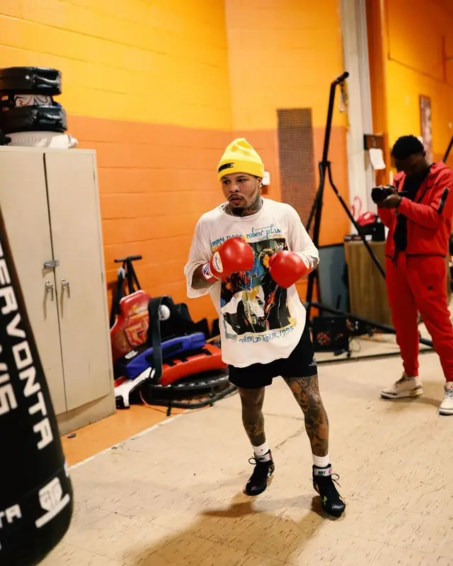 Gervonta Davis outfit in Deadstock, Supreme, and Balenciaga, 2022