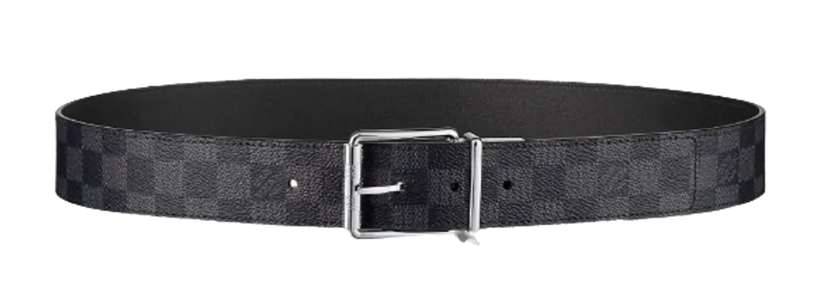 Louis Vuitton Damier Print 40mm Reversible Belt $690