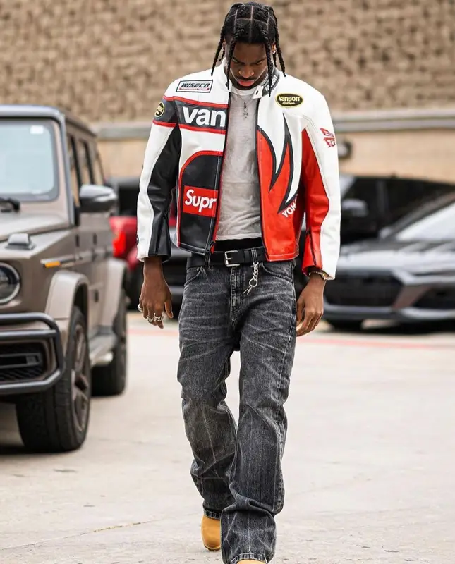 Shai outfit in Supreme, Balenciaga, and Yohji Yamamoto, 2022