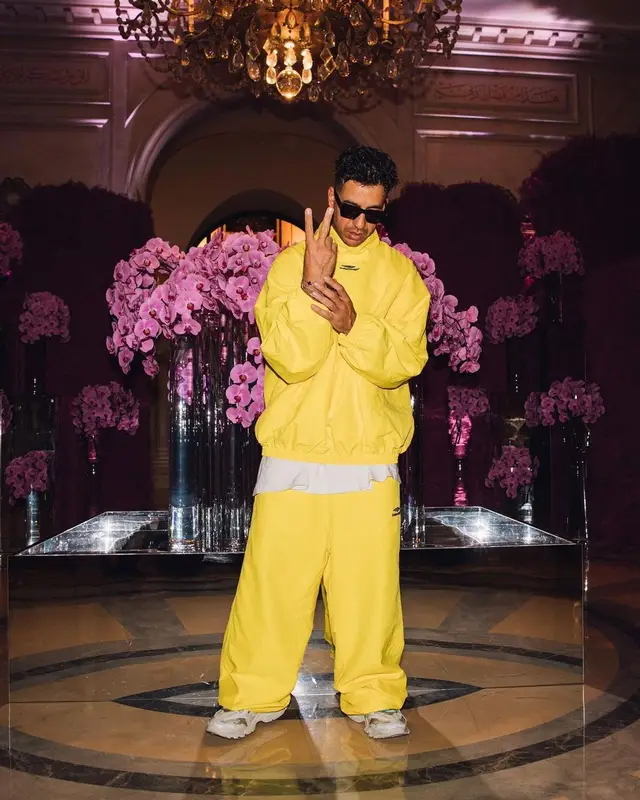 Ufo361 outfit in Balenciaga, 2022