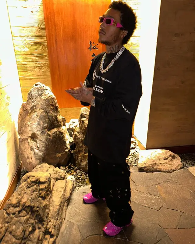 Lil Meech outfit in Balenciaga, 2022