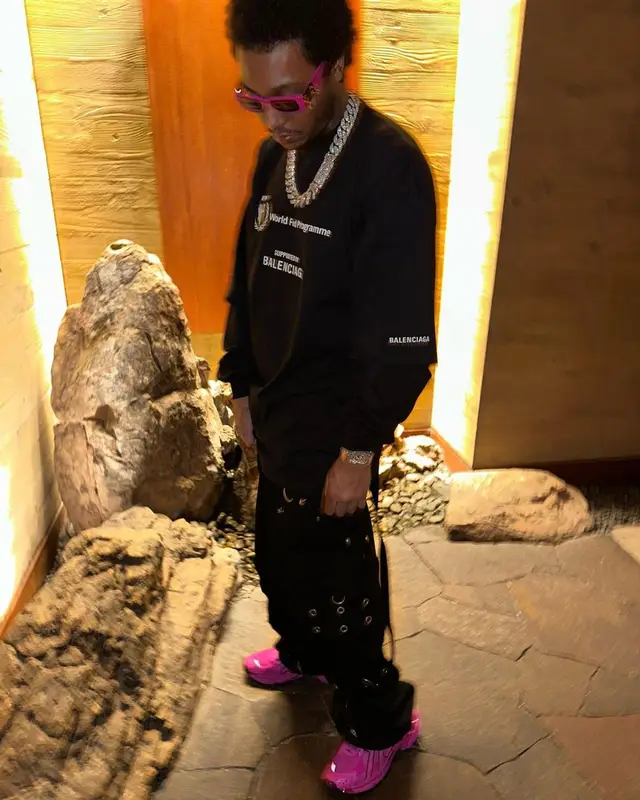 Lil Meech outfit in Balenciaga, 2022