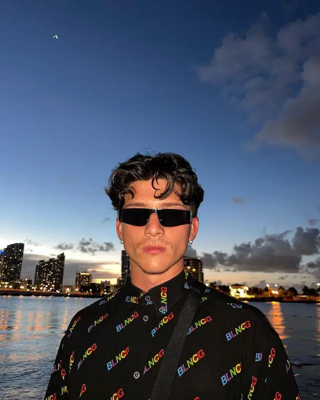 Tony Lopez outfit in Balenciaga, 2022
