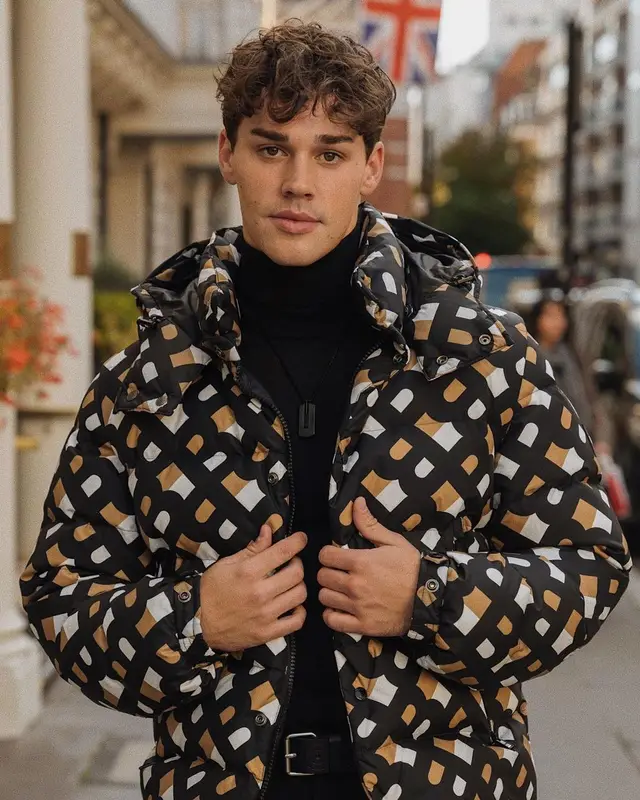 Noah Beck outfit in Hugo Boss, 2022