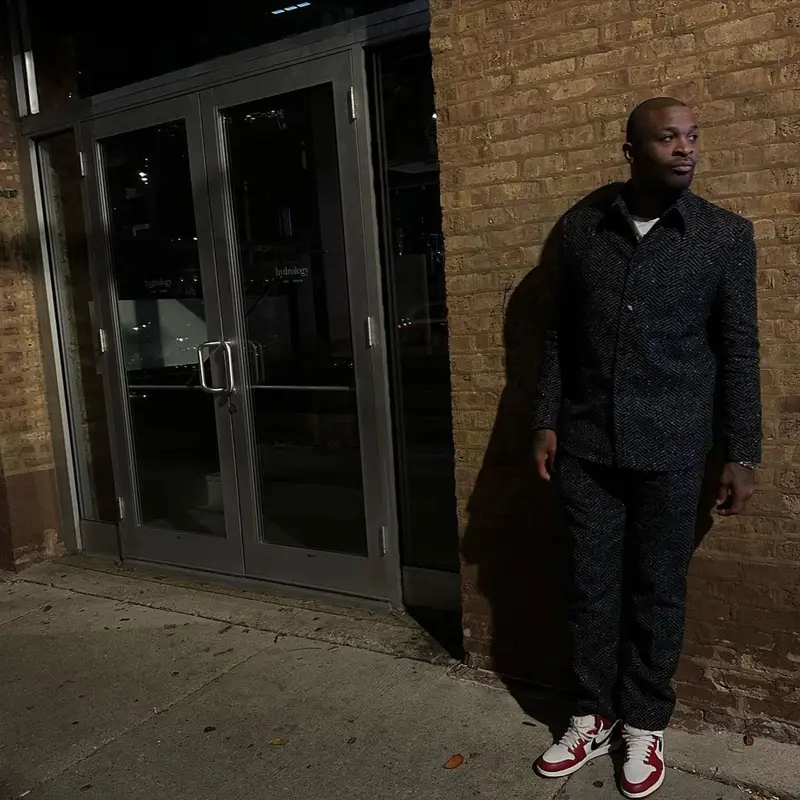 PJ Tucker outfit in Bottega Veneta and Nike, 2022