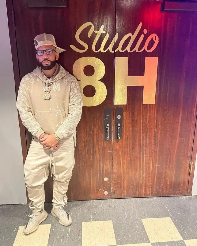 DJ Drama outfit in Amiri, Rick Owens, and Yeezy, 2022