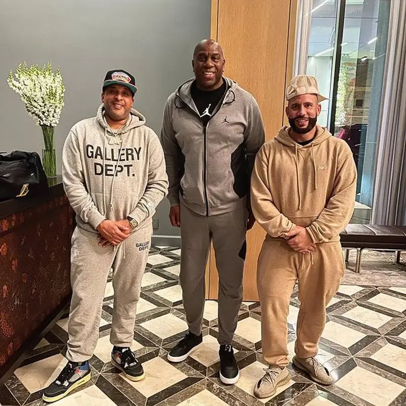 DJ Drama outfit in Kith and Yeezy, 2022