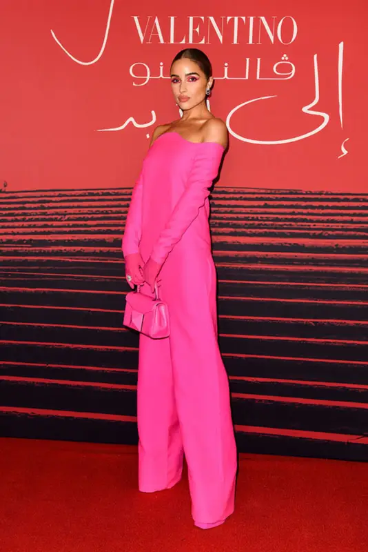 Olivia Culpo outfit in Valentino, 2022