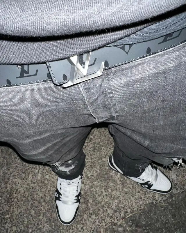RMC Mike outfit in Louis Vuitton and Amiri, 2022
