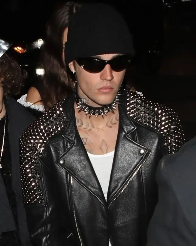 Justin Bieber outfit in Balenciaga and X Karla, 2022
