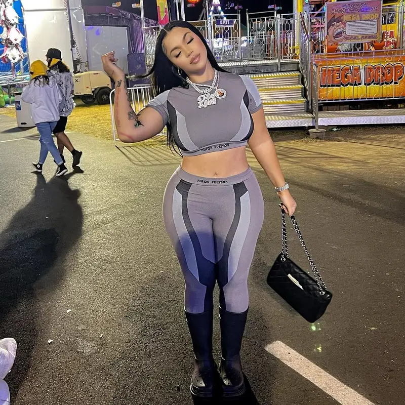 Renni Rucci outfit in Heron Preston, Balenciaga, and Chanel, 2022