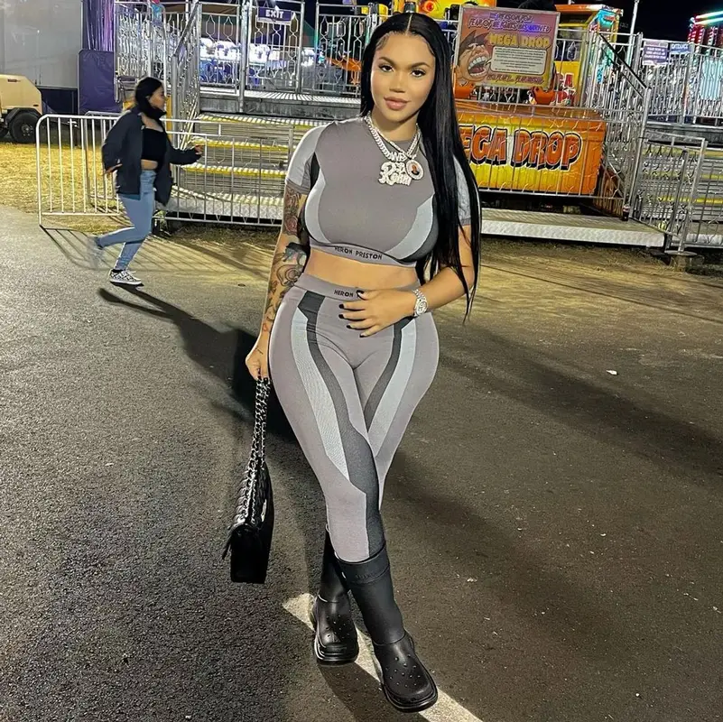 Renni Rucci outfit in Heron Preston, Balenciaga, and Chanel, 2022
