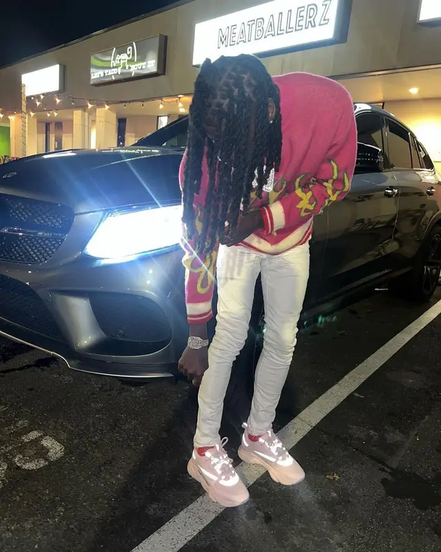 SleazyWorld Go outfit in Palm Angels, Purple Brand, and Dior, 2022
