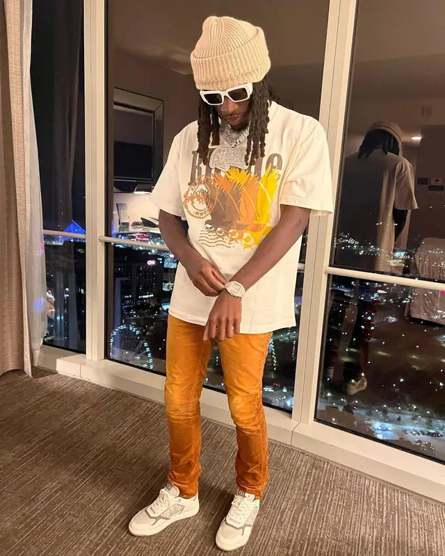 SleazyWorld Go outfit in Rhude, Monfrere, and Dior, 2022