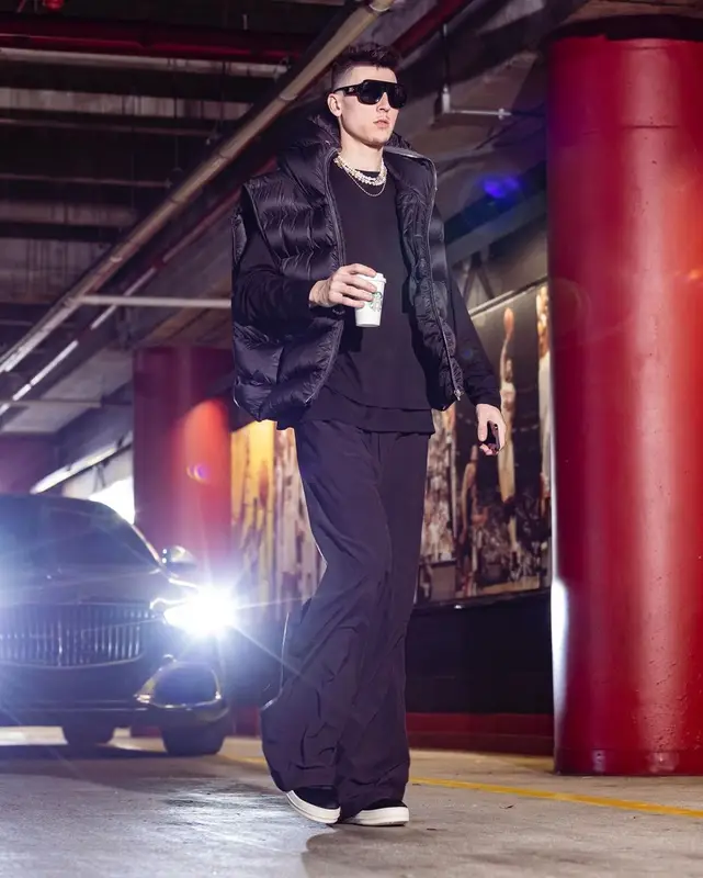 Tyler Herro outfit in Rick Owens and Dolce & Gabbana, 2022